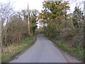 TM2380 : Wingfield Road & the footpath to Greengate Farm and Windfield Road by Geographer