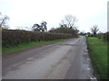 Newsham Road towards Thirsk