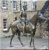 NT2573 : Earl Haig statue, Edinburgh Castle by kim traynor