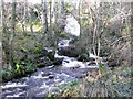 Waterfall below Milton of Pitgur