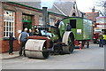 SK5806 : Abbey Pumping Station - roller and living van. by Chris Allen