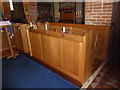 Christ Church, Smannell: choir stalls