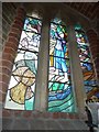 Christ Church, Smannell: stained glass window (XI)