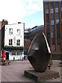 TQ3381 : Modern sculpture near The Still and Star, Little Somerset Street, E1 by Mike Quinn