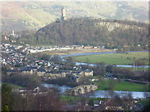 NS7994 : Old Stirling Bridge from Stirling Castle by kim traynor