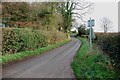 The lane from Aspley to Slindon