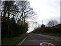 Entering Droitwich Spa on Bromsgrove Road