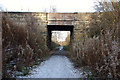NT2866 : Bridge over the old railway, Edgefield by Jim Barton