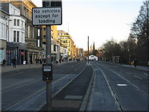 NT2473 : Princes Street - tidied up for Christmas by M J Richardson