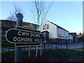 Station sign at Ogmore Vale