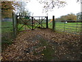 Entrance to pumping station next to Walliswood play area