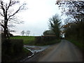 A public footpath near Cockshoot Bridge