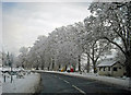NH3000 : A87 entering Invergarry, in snow by Richard Dorrell