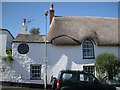 Thatched house on Ringmore Road hill: 2