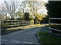 A public footpath off Chapel Road