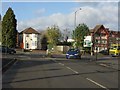 Old Lode Lane meets Hobs Moat Road