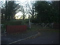 Footpath at the end of North Avenue, Shenley