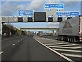 M42 motorway - first divergence from the M6 (Toll)