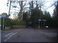 Junction of Loom Lane and Loom Place, Radlett