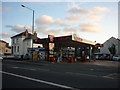 The Texaco garage on Gloucester Road