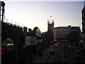 TQ3280 : Southwark Cathedral viewed up Duke Street Hill, winter sunset by Christopher Hilton