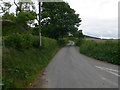 Lane north of Llanon