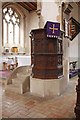 TM1065 : St Mary, Mendlesham - Pulpit by John Salmon