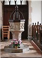 St George, Wyverstone - Font