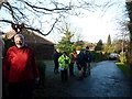 Walking towards South Cave on Rudolph