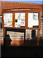 Weybread Village Notice Board