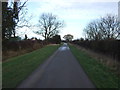 Ness Lane towards Mill Farm