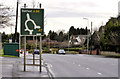 "Roundabout" sign, Carryduff