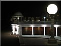 The Colonnade at night