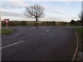 Road Junction on Grange Lane at Askerton Hill