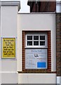 Wayside pulpit and service board, Marine Hall, Eastbourne