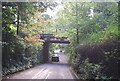 SU9855 : Railway Bridge over Prey Heath Rd by N Chadwick