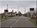 SK8966 : Eagle and Thorpe Level Crossing by J.Hannan-Briggs