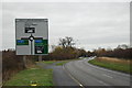 B4116 heading towards Holly Lane Roundabout on the A5