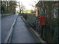 Prestwold Lane postbox ref. LE12 33