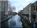 TQ3583 : View down the Hertford Union Canal from Grove Road by Robert Lamb