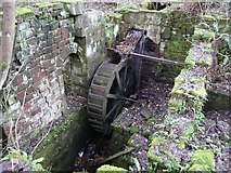 SE0023 : Water wheel, Paper Mill, Cragg Vale by Humphrey Bolton