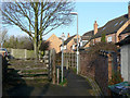 Footpath to East Road