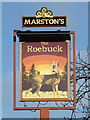 The Roebuck pub sign in Penn, Wolverhampton