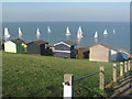 Beach Huts and Dinghies and Catamarans