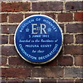 Plaque, Mildura Court flats, Hornsey