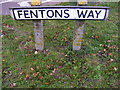 Fentons Way sign