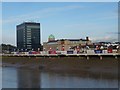 East bank of the River Usk, Newport