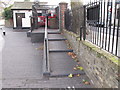 TQ2681 : Paddington Arm - stepped ramp access to Delamere Terrace by David Hawgood