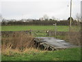 Farmers bridge carrying footpath over Piercebridge Beck