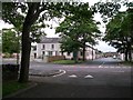 The Killough Parochial Hall and Palatine Row viewed from Church Avenue